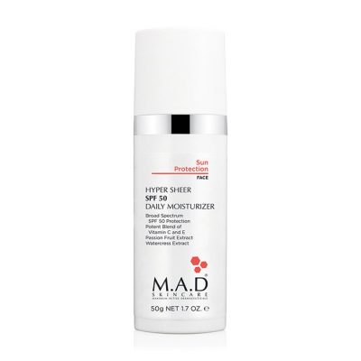 M.A.D. Hyper Sheer Daily Moisturizer SPF50 50gr