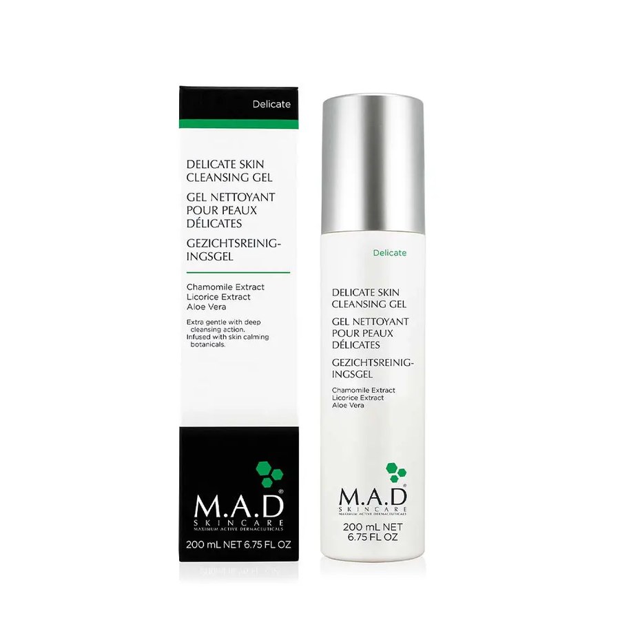 M.A.D. Delicate Skin Cleansing Gel 200ml