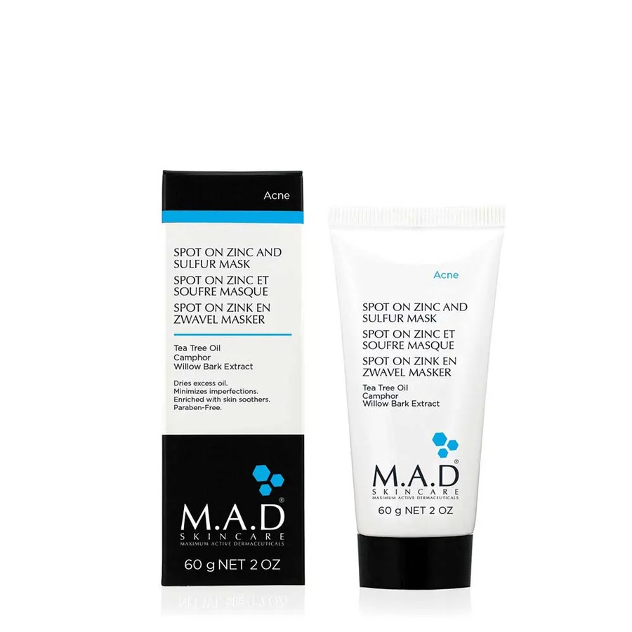 M.A.D. Spot On Zinc & Sulfur Mask 60g