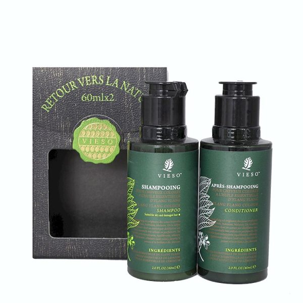 VIESO Honey Nourishing Shampoo & Conditioner Mini Pack 60ml2pcs