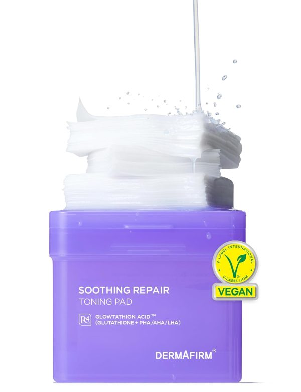 DERMAFIRM Soothing Repair Toning Pad 180ml 70ea