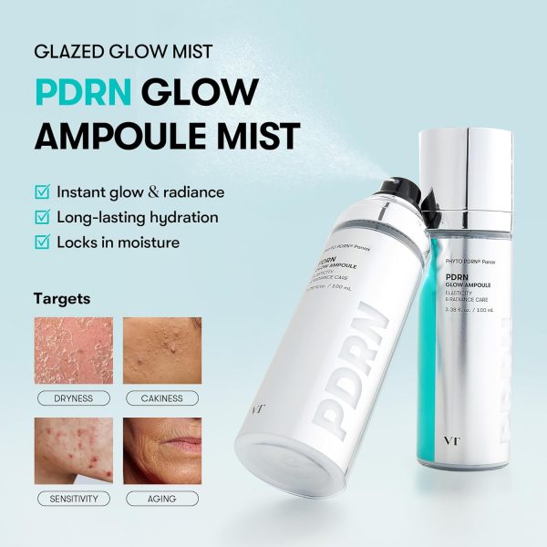 VT Cosmetics PDRN Glow Ampoule Mist 100ml (1)