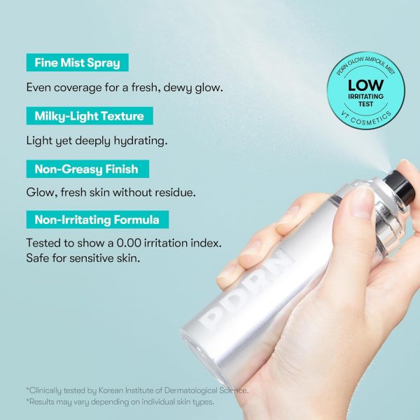 VT Cosmetics PDRN Glow Ampoule Mist 100ml (1)