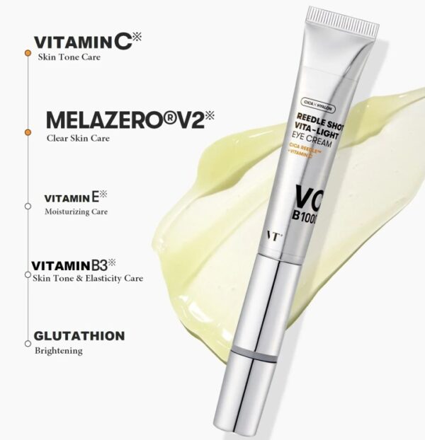 VT Cosmetics Reedle shot Vita-light eye cream 15ml (1)