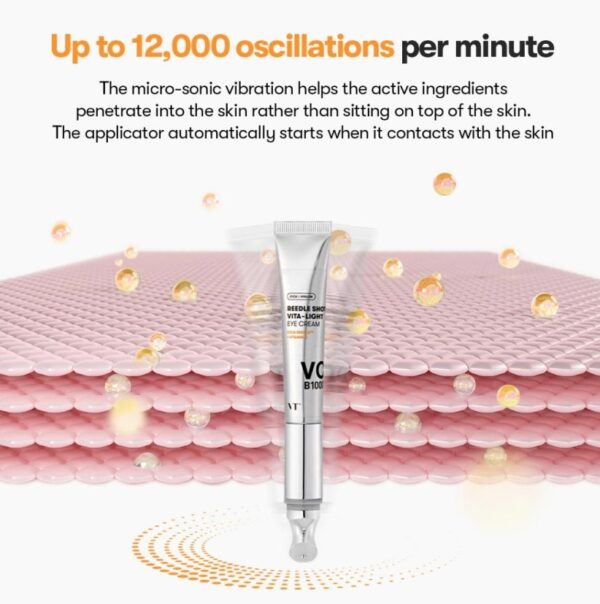 VT Cosmetics Reedle shot Vita-light eye cream 15ml (1)