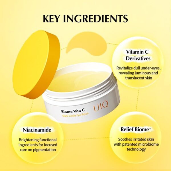 UIQ Biome Vita C Dark Circle Eye Patch