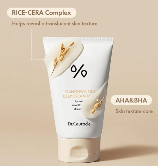 Dr. Ceuracle Ganghwa Rice Deep Cream Mask 120ml