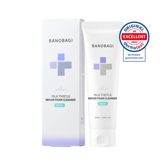 BanoBagi Milk Thistle Repair Cica Foam Cleanser Plus 120ml